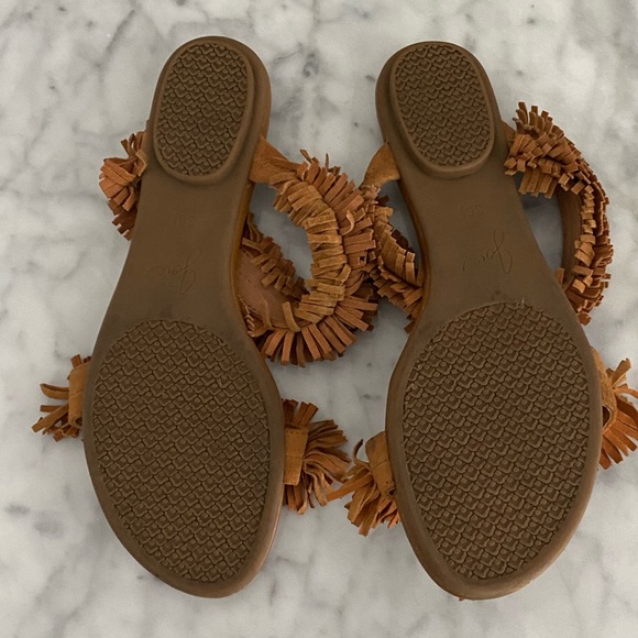 Joie Fringe Slide Sandal 6.5 - Picture 3 of 3